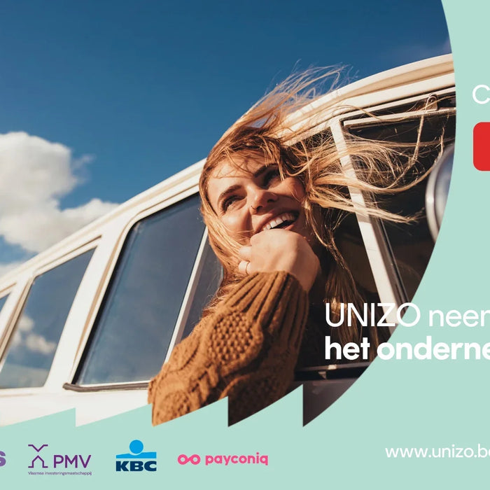 IKBAKFIETS inspireert op de Unizo Startersroadshow