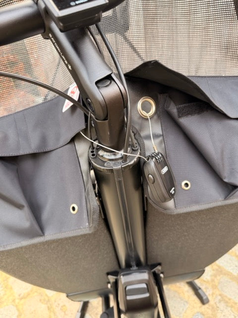 Abus Combiflex Stopover 65 | Regenhuif Slot Urban Arrow | Dolly