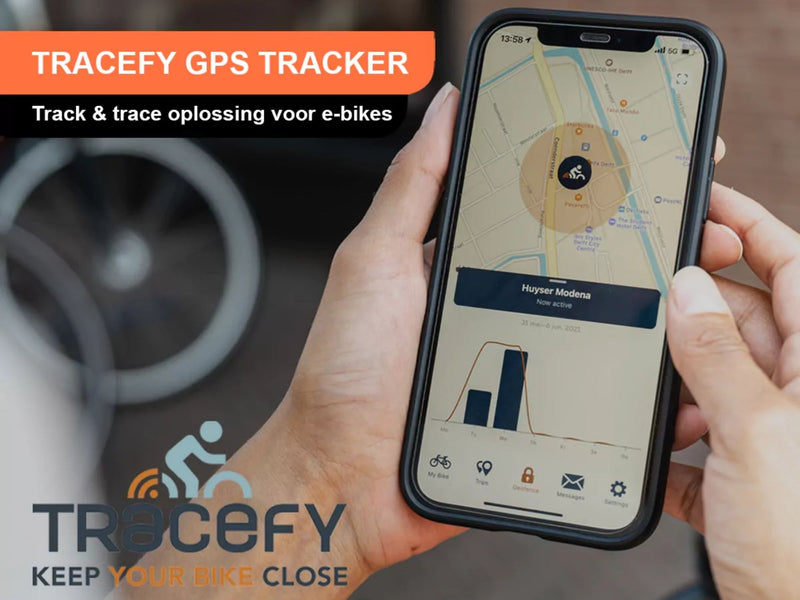 Tracefy SOLO GPS-tracker | Kiwa SCM gecertificeerd