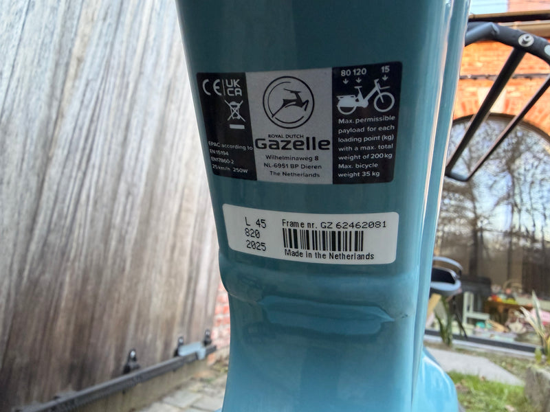 Gazelle Cabby Demin Blue