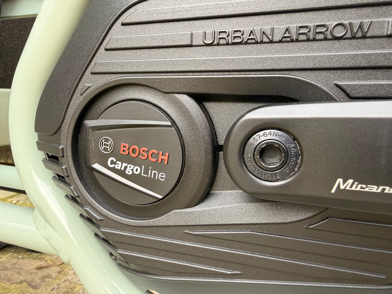 Urban Arrow Family Next Pro Green Bakfiets (cargoline motor)