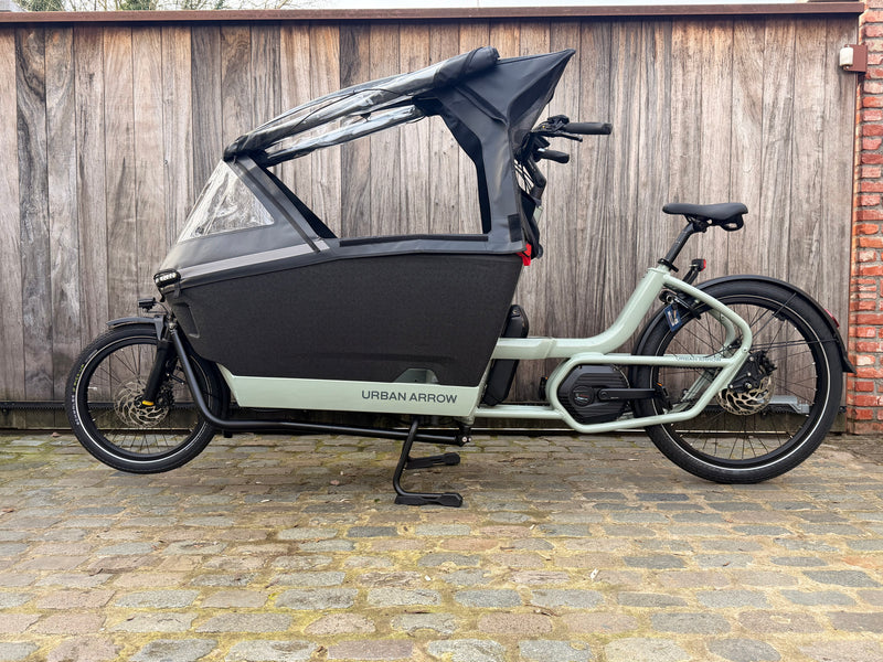 Urban Arrow Family Next Pro Green Bakfiets (cargoline motor)