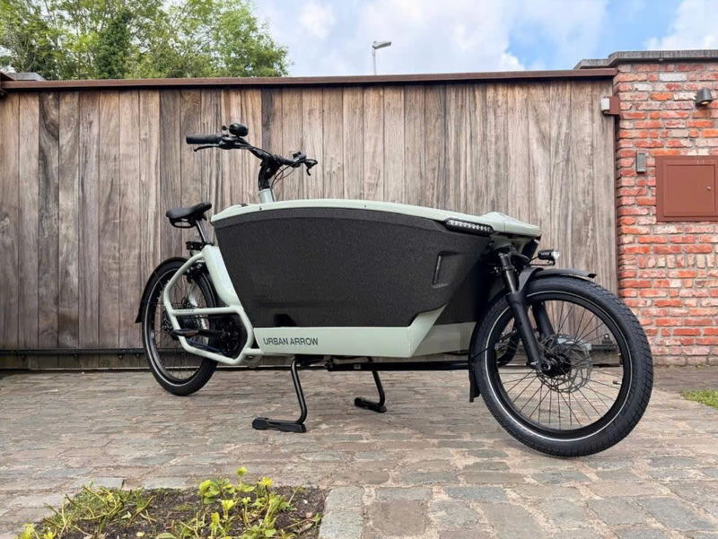 Urban Arrow Family NEXT mintgroen DIRECT LEVERBAAR