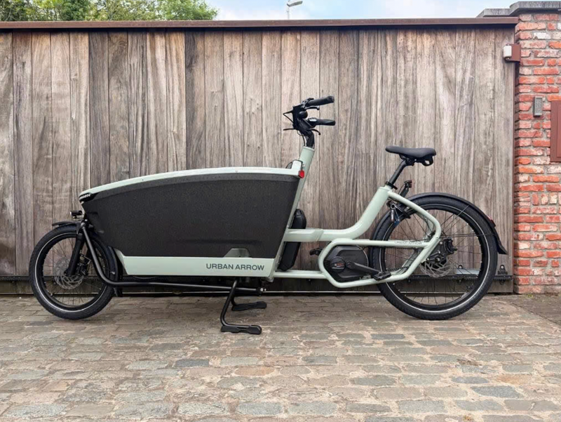 Urban Arrow Family NEXT mintgroen DIRECT LEVERBAAR