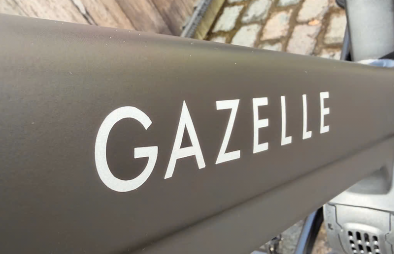 Gazelle Cabby C380 M55 Zwart