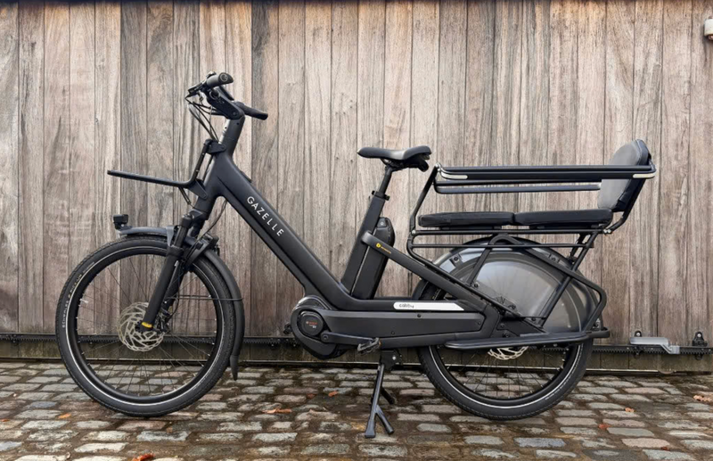 Gazelle Cabby C380 M55 Zwart
