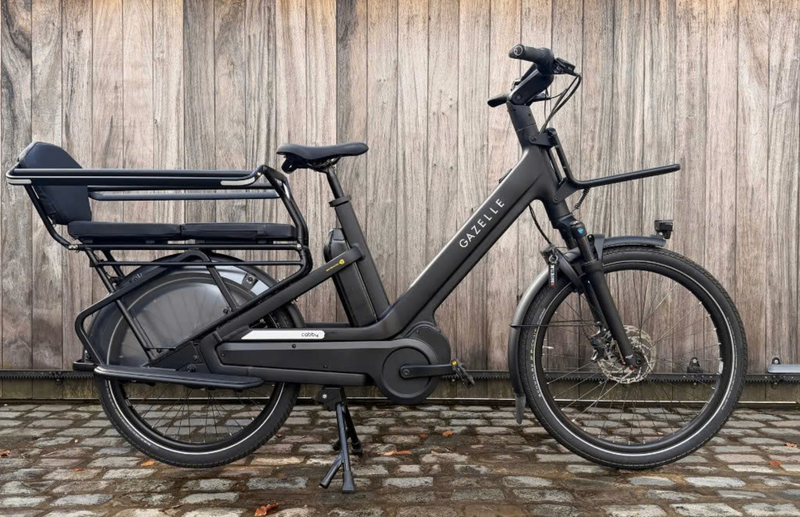 Gazelle Cabby C380 M55 Zwart