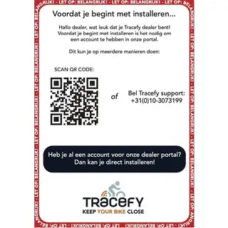 Tracefy PRO GPS-tracker – Compacte, lichtgewicht beveiliging voor je e-bike