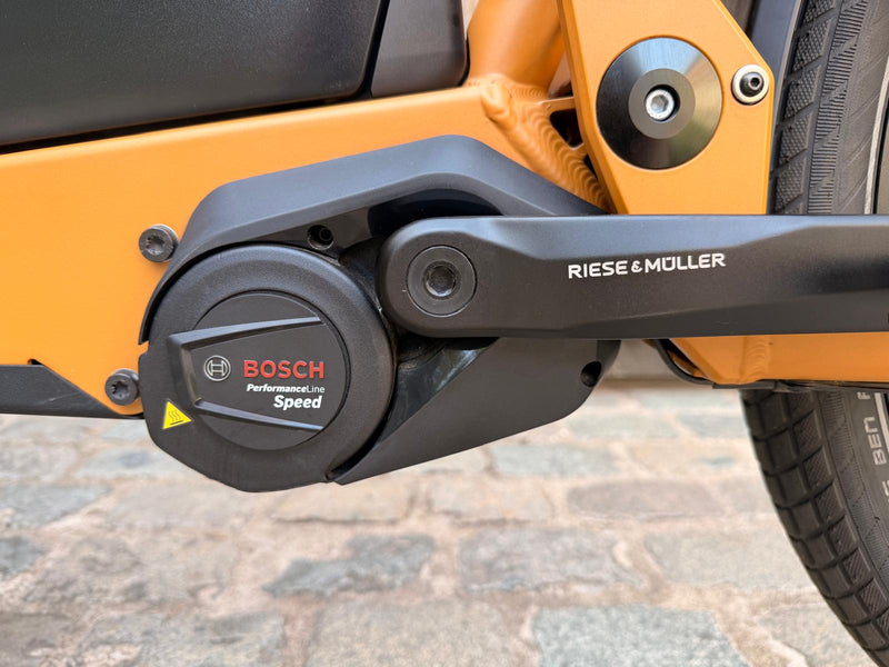 Riese en Müller Load4 75 Vario HS Peanut Matt 45km/u