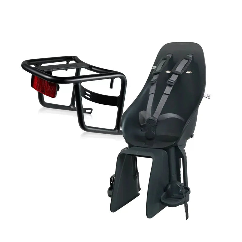 STOER achterrek + Kinderzitje achter Black| Stoerbikes