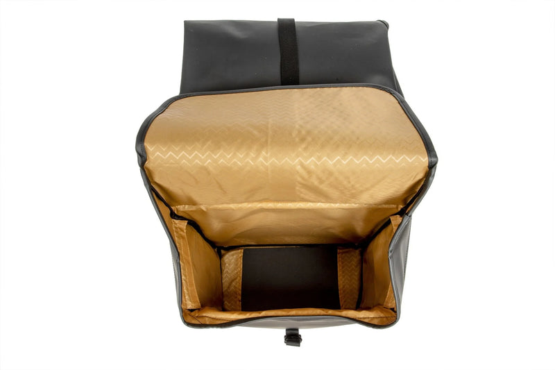 Fietstassen dubbel | New Looxs Odense | 2x39 Liter | Zwart